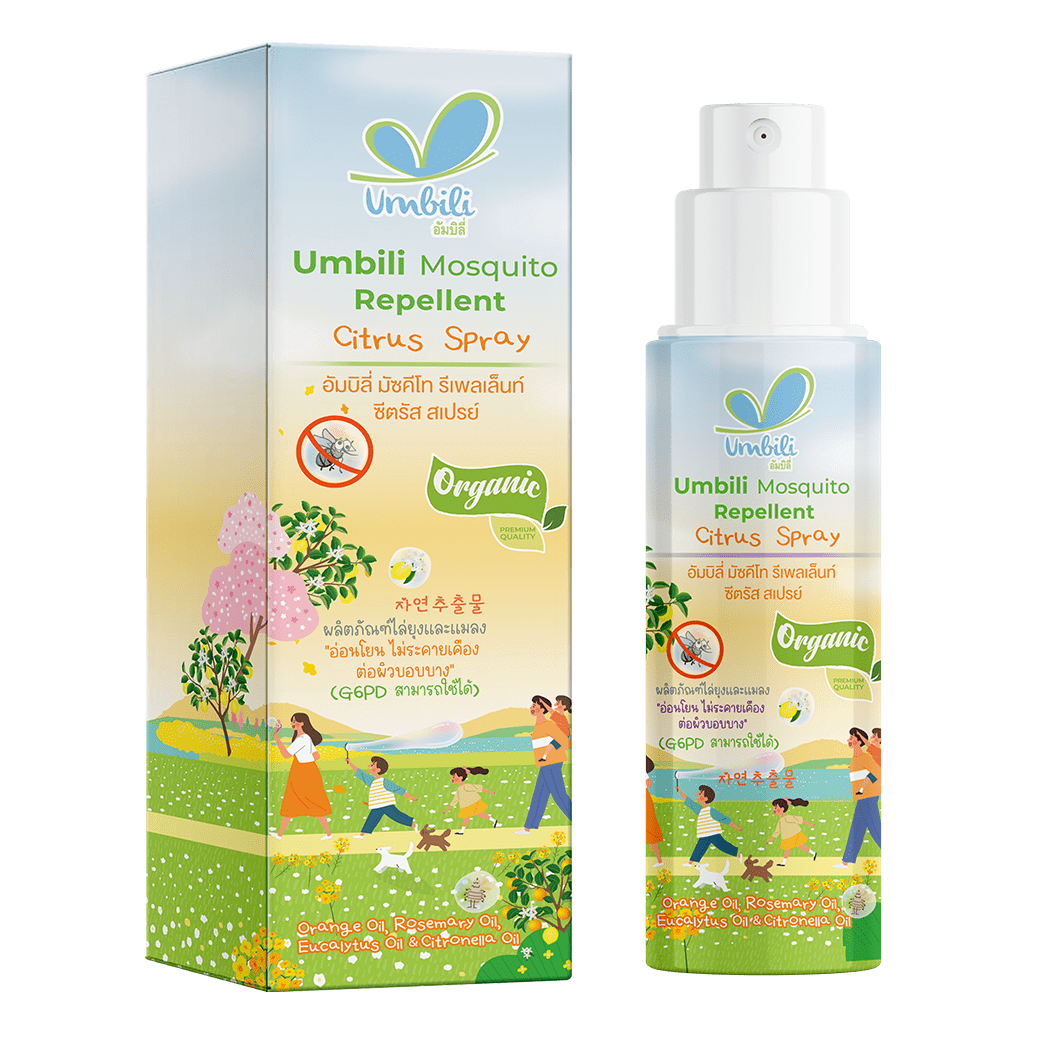 Umbili Mosquito Repellent Citrus Spray -  กลิ่นซิตรัส สเปรย์ไล่ยุง